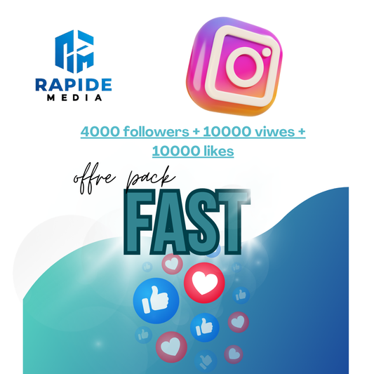 OFFRE PACK FAST INSTAGRAM - Offre temporaire