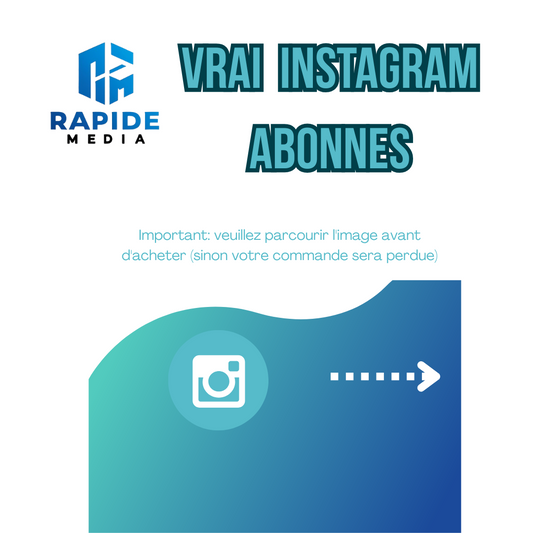 VRAI INSTAGRAM ABONNÉS