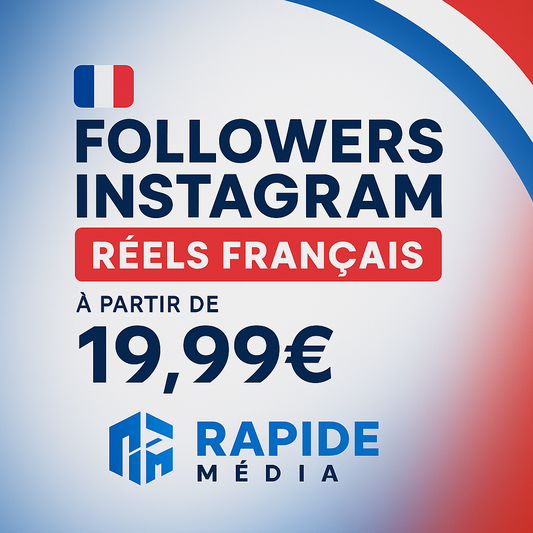 NOUVEAU SERVICE – Abonnés Instagram Réels Français 🇫🇷