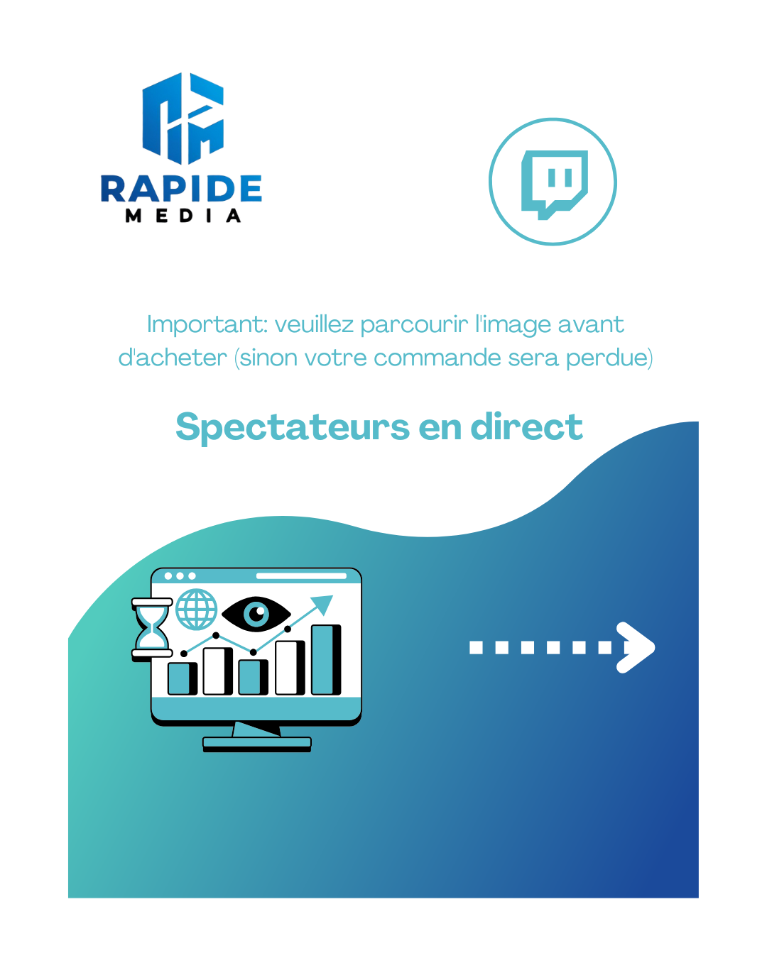 1000 Twitch spectateurs en direct