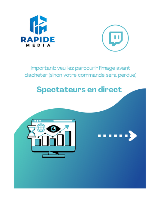 1000 Twitch spectateurs en direct