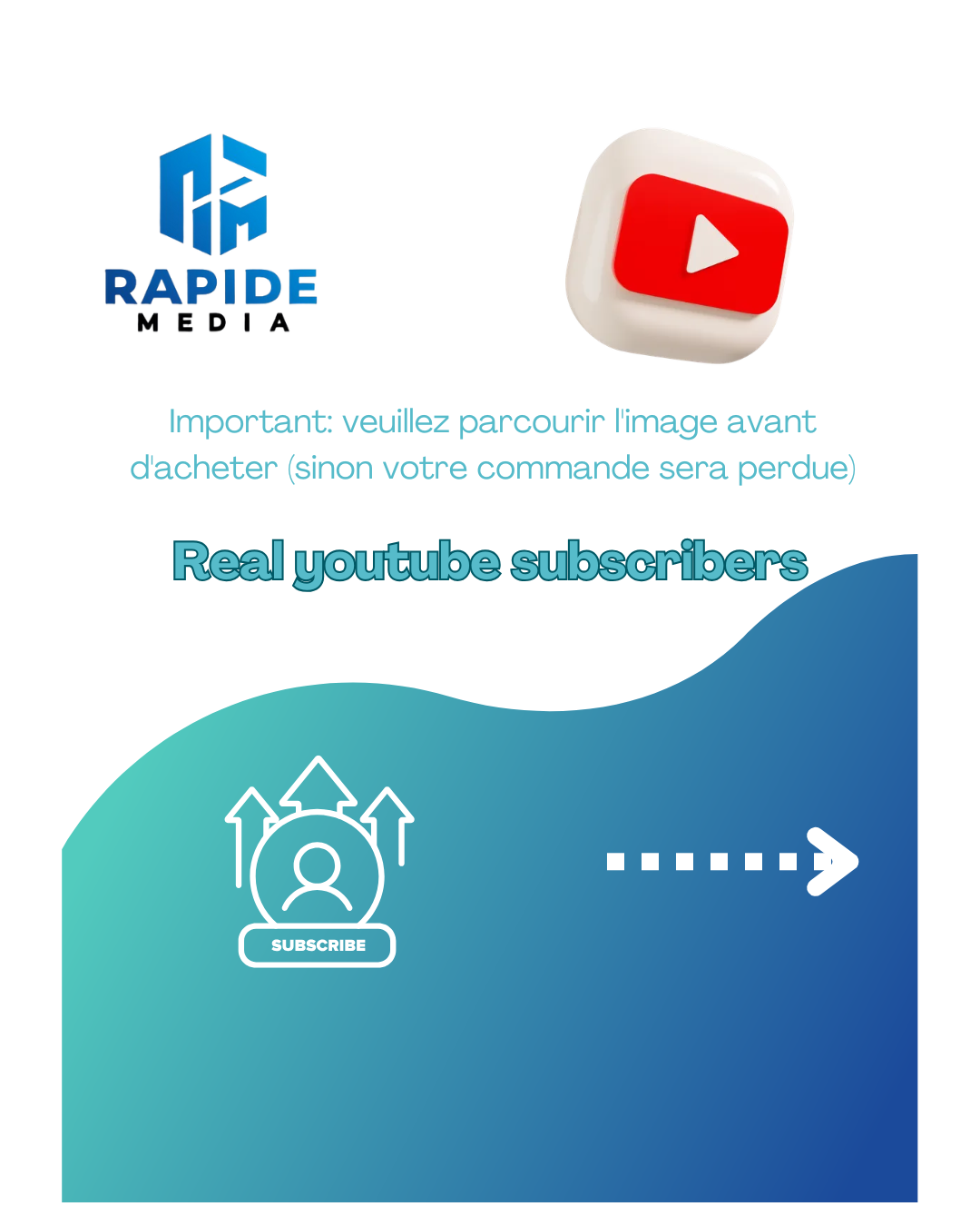 Services de croissance Youtube