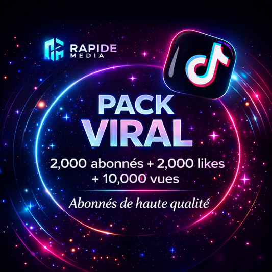 OFFRE PACK VIRAL TIK TOK - Offre temporaire