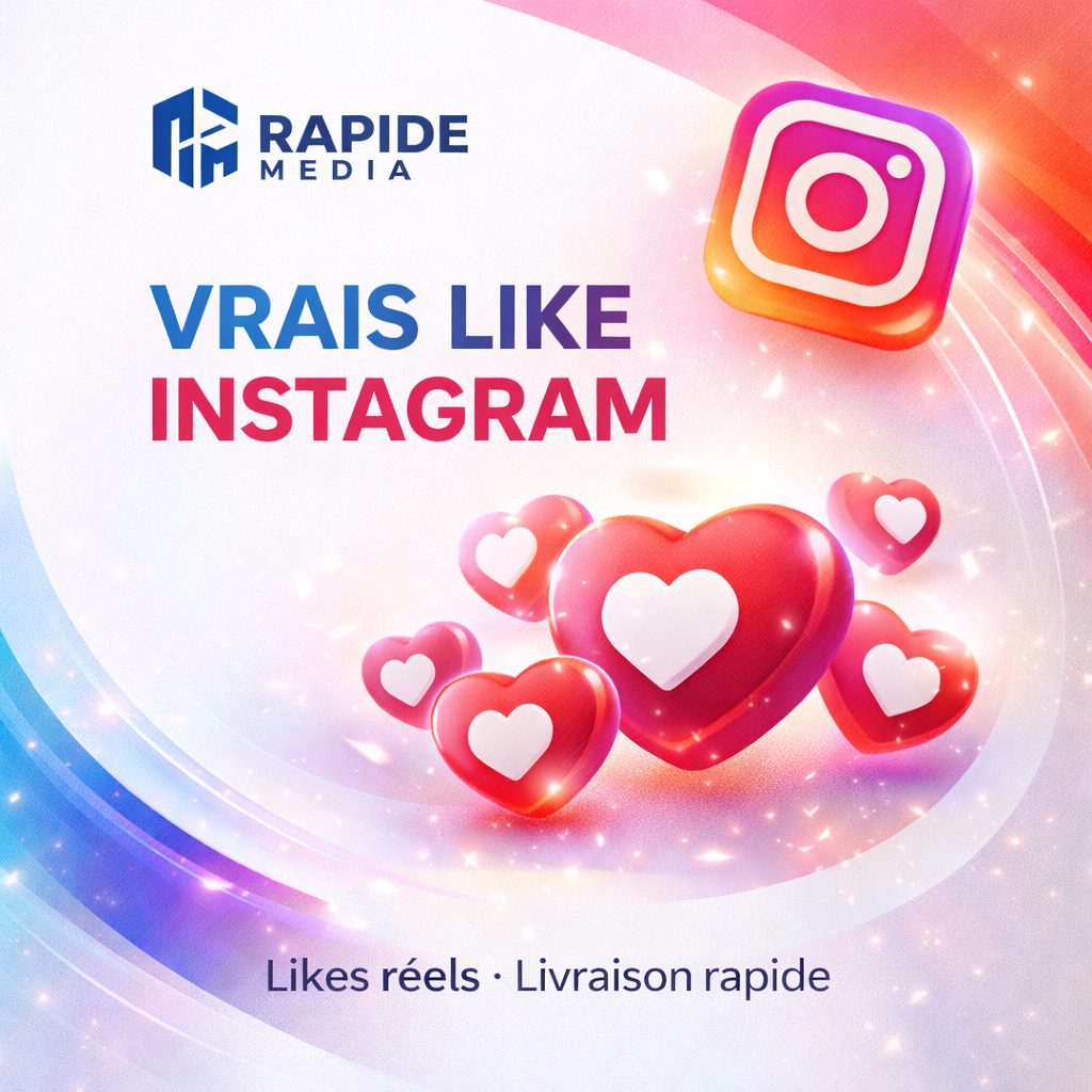Vrais likes Instagram